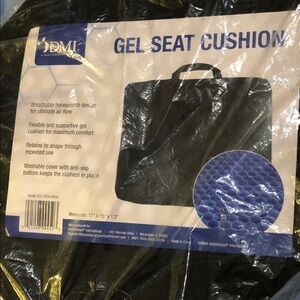 Mi Gel Seat Cushion - Black and Blue